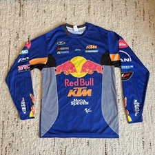 NEW Red Bull Racing Long Sleeve Jersey Enduro MTB Motocross MotoGP F1 KTM