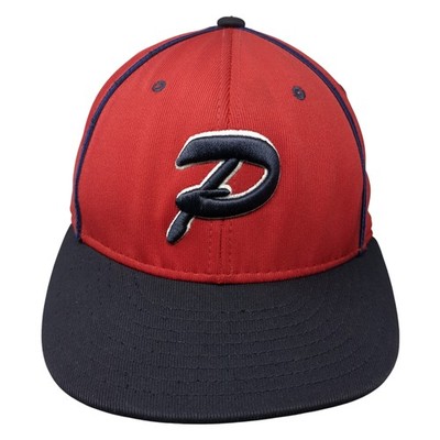 Pocatello Fitted Hat Red Medium Embroidered Logo Outdoor Richardson
