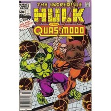 Incredible Hulk versus Quasimodo #1 Newsstand - 1968 series Marvel comics F+ [x:
