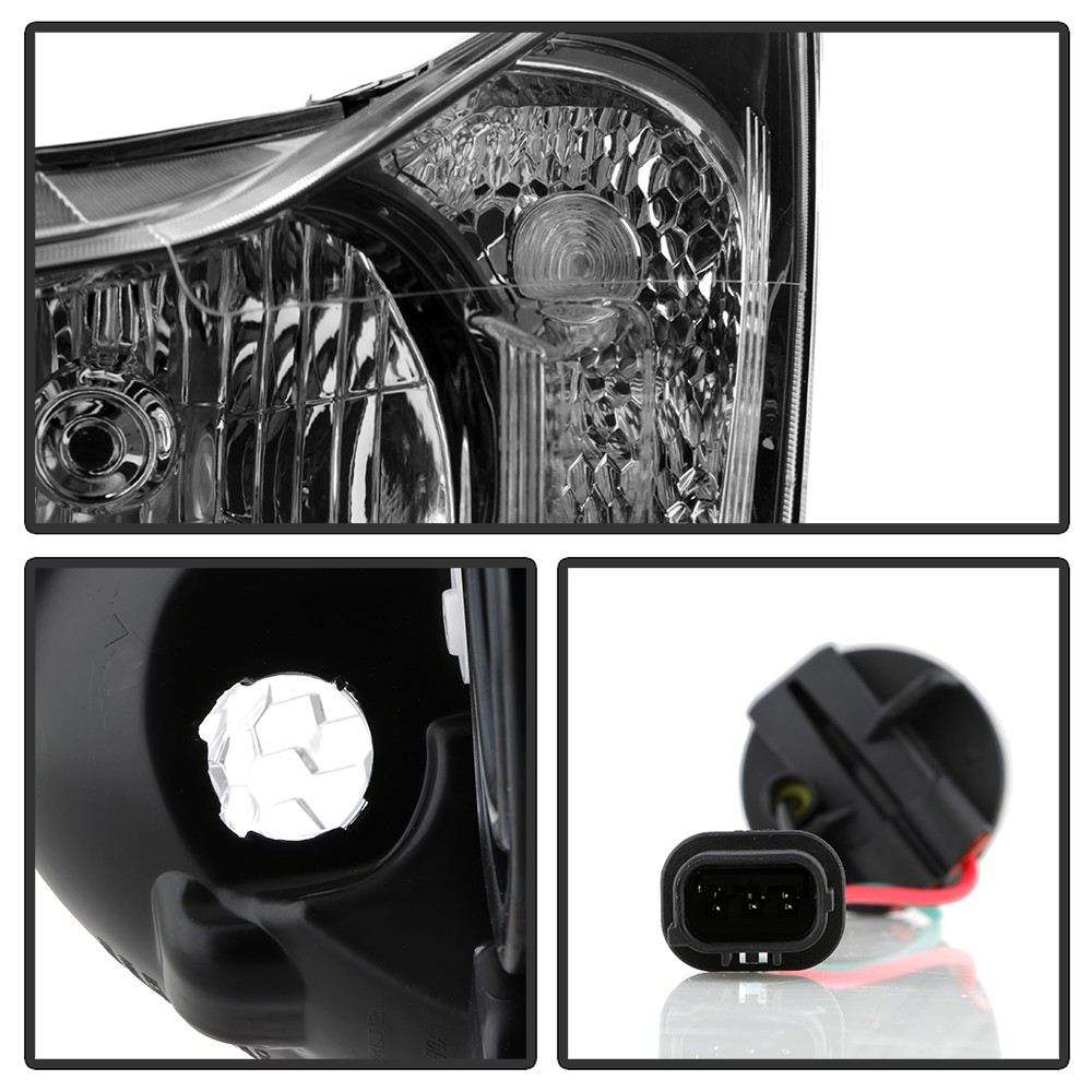 ALL Black] 2011 2012 2013 2014 2015 Chevy Cruze Headlights
