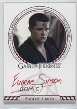 2024 Game of Thrones Legends the Realm Sigil Eugene Simon as Auto 1cc7