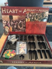 Heart Of Africa Board Game - Unpunched