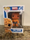 Original Funko Pop The Thing #09 Vinyl Bobble head Marvel Universe 2011- 1st Run