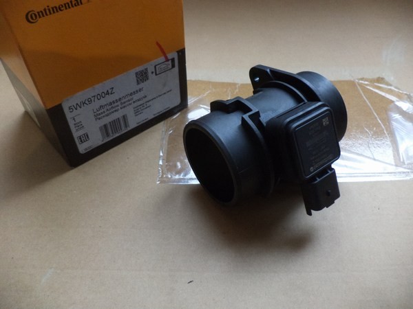 Débitmètre 5wk97004Z Continental neuf pour réparation injection Citroën 1.4 HDi