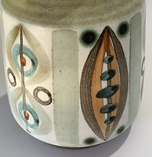 Langley Denby Minstrel Vase Glyn Colledge Abstract Pattern - Picture 4 of 7