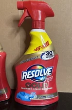 Resolve Gold Laundry Stain Remover Spray N Wash “LOOK” Larger Size 32oz