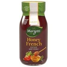 Marzetti Light Honey French Dressing, 13 Fl Oz Jar Value Pack | Case Of 6