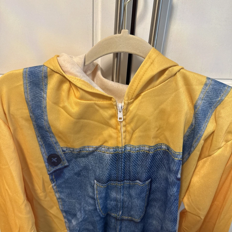 Sudadera con Capucha Disfraz Minion Adulto - Pequeña Foto 3 de 4