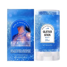 Blue Body Glitter Stick,Face Hair