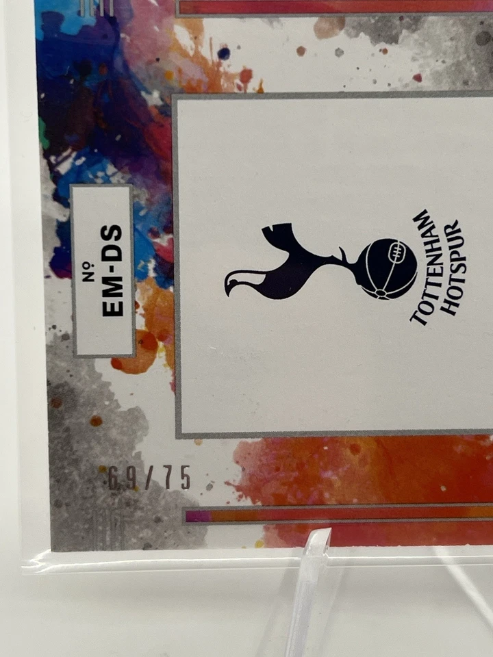 Djed Spence 2024-25 Panini Impeccable EPL Extravagance Patch Auto 69/75 #EM-DS - Image 3 of 3