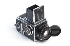 Hasselblad 500 C Chrome Avec Planar 2.8/80Mm & Mag. 12