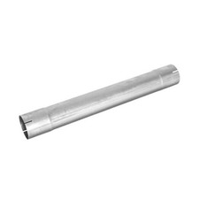 4 Inch Exhaust Pipe, Silver Galvanized Straight Exhaust Pipe Tubing Steel, 