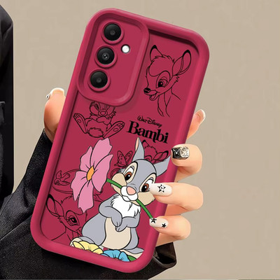 Disney Bambi Cute Case Samsung A10s A20s A30 A50s A03s A04s A05s A14 Soft Cover