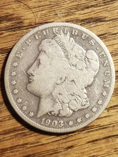 1903 S Morgan Dollar VG Condition 90% Silver !
