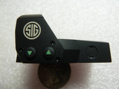 Sig Sauer Romeo1 Reflex 3-MOA Red Dot Sight - SOR11005 - W/Optic Plates