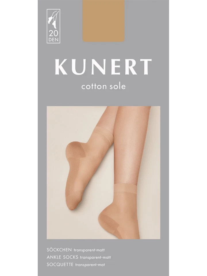 Kunert Söckchen - Cotton Sole 20 (3er Pack) - Bild 1 von 1