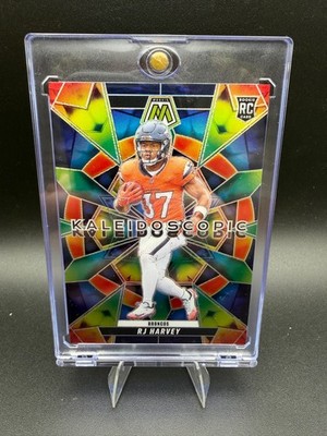 2025 Mosaic RJ Harvey Kaleidoscopic RC Case Hit Denver Broncos SP - Free Ship!