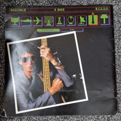 ROGER WATERS 1987 RADIO KAOS TOUR PROGRAMME BOOK + MAP INSERT WEMBLEY ARENA RW
