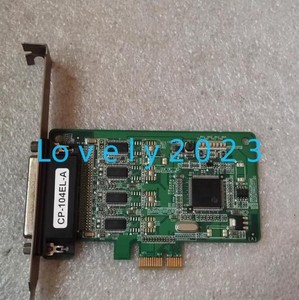 1pc used MOXA serial port card CP-104EL-A