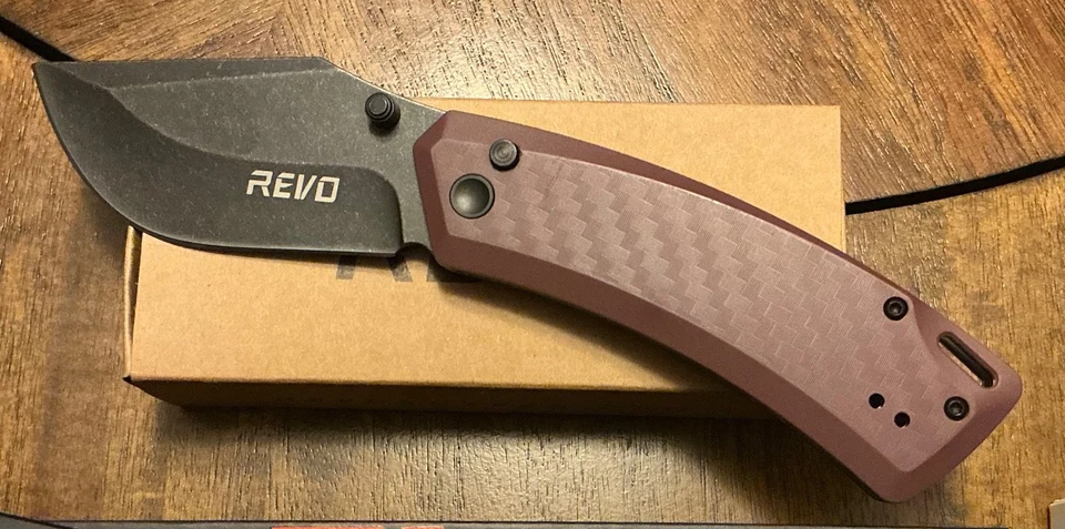 HOLIDAY BUNDLE Microtech MSI 210T-1 TPM & REVO CANYON PLUM & OLIGHT OCLIP PRO - Image 4 of 4