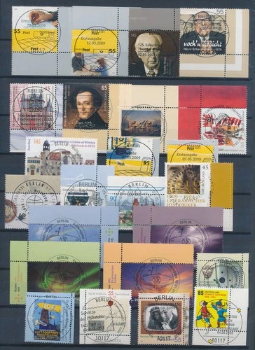 XE62400 Germany 2009 FDC/souvenir cancels edges used