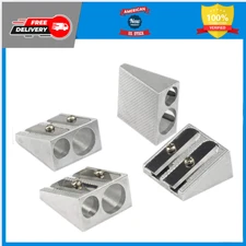 Metal Pencil Sharpener,4PCS Pencil Sharpener Handheld, Pencil Sharpener Manual,