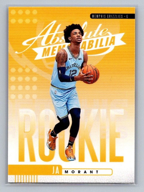 Ja Morant Rookies Yellow Panini Absolute Memorabilia - Rookies Yellow 2 EX