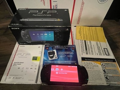 Sony PSP-1001 With Box Matching Serial Numbers Tested & Working