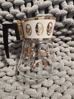 Vintage Glass David Douglas Flameproof Coffee Percolator