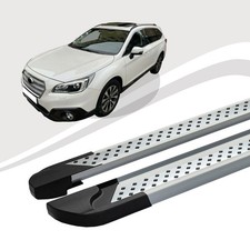 Trittbretter passend für Subaru Outback ab Baujahr 10/2014 SOMA Silber