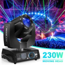 230W 7R Beam RGBW Moving Head Light DMX Strobe 16 Prism DJ Party Stage Lighting