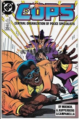 NEW UNREAD COPS TV Series Comic Book #13 DC Comics 1989 FINE