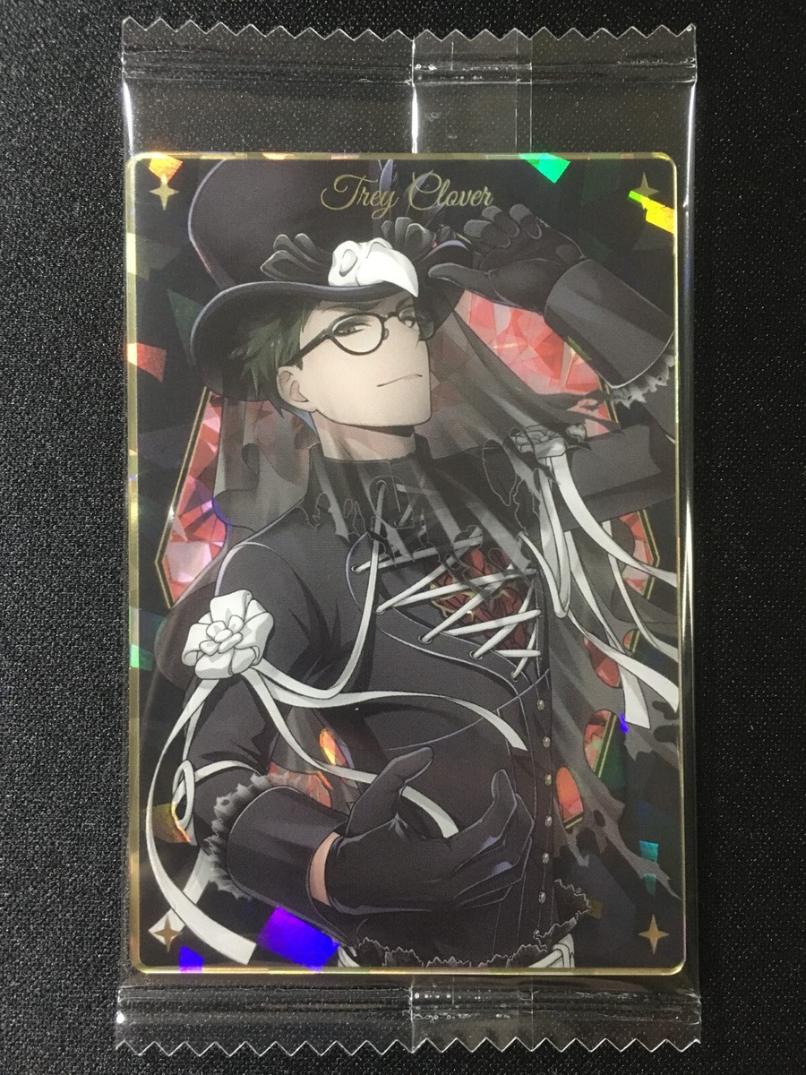 Trey Clover HALLOWEEN OUTFIT Disney Twisted Wonderland Wafers Card