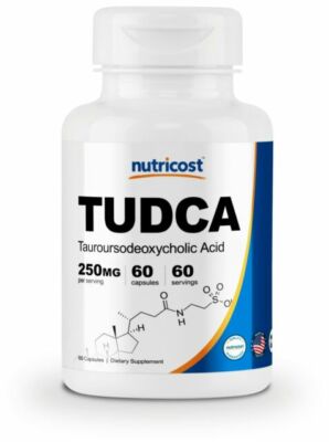 Nutricost TUDCA Pills 250mg per Capsule 60 Capsules 06/2026