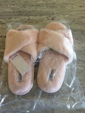 Splendid Faux Fir Slippers Fabfit 2021, M/L New