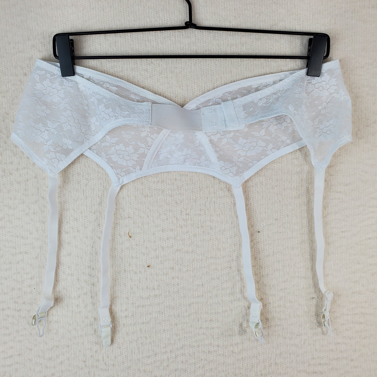 Garter Belt Empire White 4X Plus Size Lingerie Drag Boudoir Sissy Plus Size 