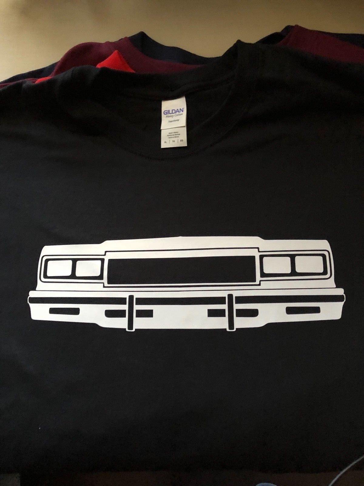 T Shirt Chevy Caprice 1976 76 Front End Custom Made B Body Ebay