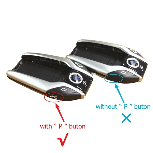 New Key screen shell Cover For BMW car key 520d 520i g30 x3 X5 5/7 with P button