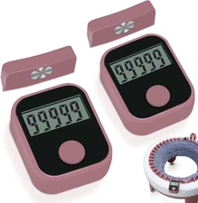 2PCS Knitting Machine Counter, Row Counter for Knitting Machine, Circular Knitti