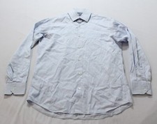 Hugo Boss Men's Enzo Regular Fit Button Up Dress Shirt BE5 Blue Size 15.5-32/33