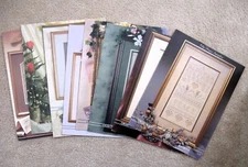 Lot of 8 Hardanger Sampler Pattern Charts Cross 'n Patch Emie Bishop