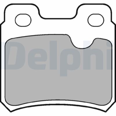 DELPHI LP586 Bremsbelagsatz, Scheibenbremse für OPEL,SAAB,VAUXHALL