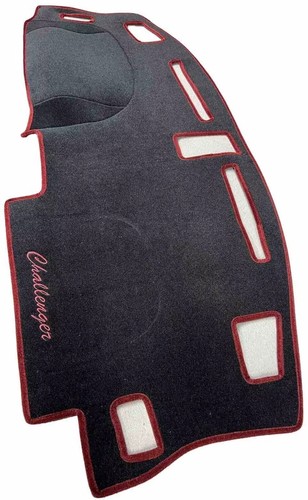Fits2008-2009-2010-2011-2012-2013-2014 Dodge Challenger Dash Cover Black carpet