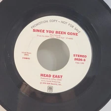Head East Since You Been Gone 1978 45rpm Promo Mono Stereo 7” 45 Rpm