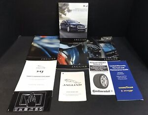 2012/13 Jaguar XJ Owners Manual Handbook Set W/Case. JJM 18- 02-34-131