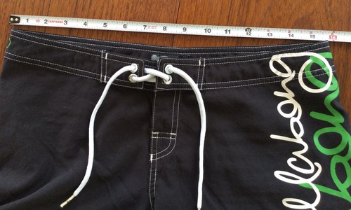 Boardshort negro para hombre BILLABONG (¿Sm?) "Gráficos de logotipo impresionantes entrepierna de 9,5""" - Imagen 7 de 7