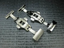 22 mm Deployment Buckle Clasp for Thick Leather Strap 3.5mm 5.5mm Thickness P