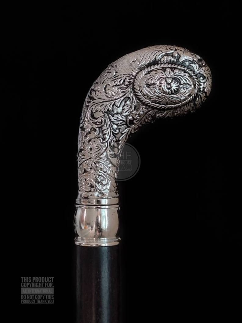 Golf Designer Solid Brass Head Handle Victorian W… - image 4