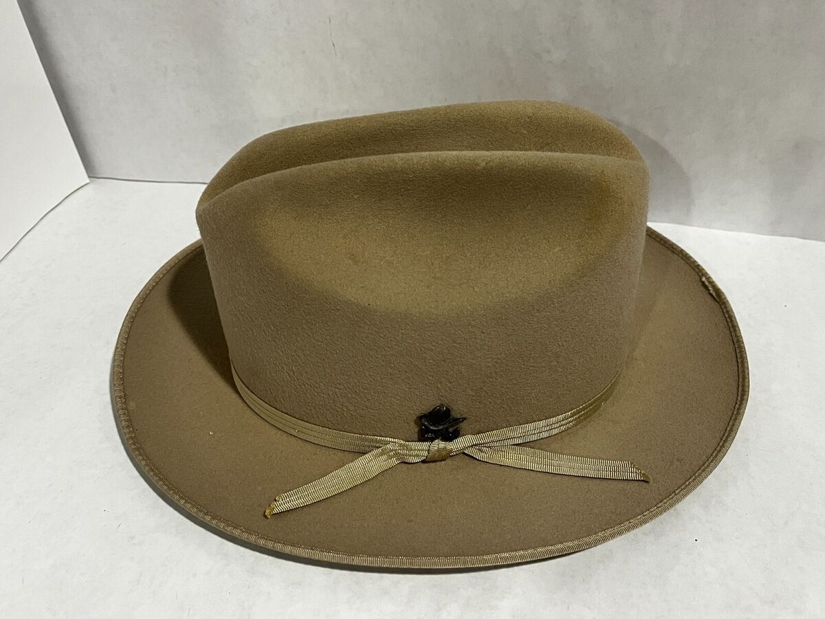 Vintage 1960's LBJ style Open Road Wool Hat | eBay Vintage 1960's LBJ style Open Road Wool Hat | eBay