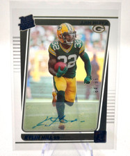 2021 CLEARLY DONRUSS KYLIN HILL RATED ROOKIE AUTO BLUE FOIL #'D 84/99 PACKERS SP